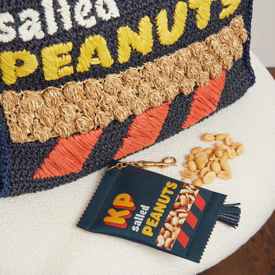 【未使用品】Anya Hindmarch アニヤ　KP PEANUTS ポーチ アニヤハインドマーチ ANYA HINDMARCH KP Peanuts Coin Purse