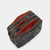 Triple Zip Cross-body