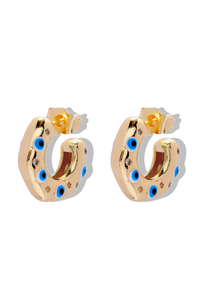 No Envy-Evil Eye Hoops