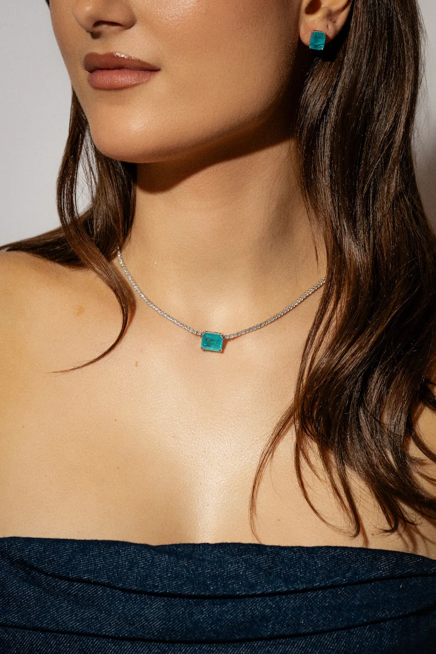 Hydra Tennis Necklace