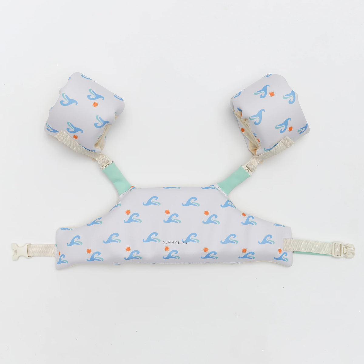 Floatie Jacket 3-6 Blue Wave