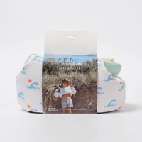 Floatie Jacket 3-6 Blue Wave
