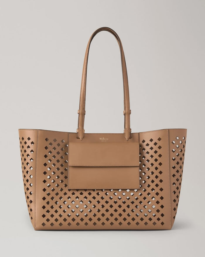 Perforated Leath  Tote