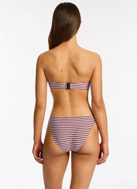 Zarla Geo Bandeau Bikini Top