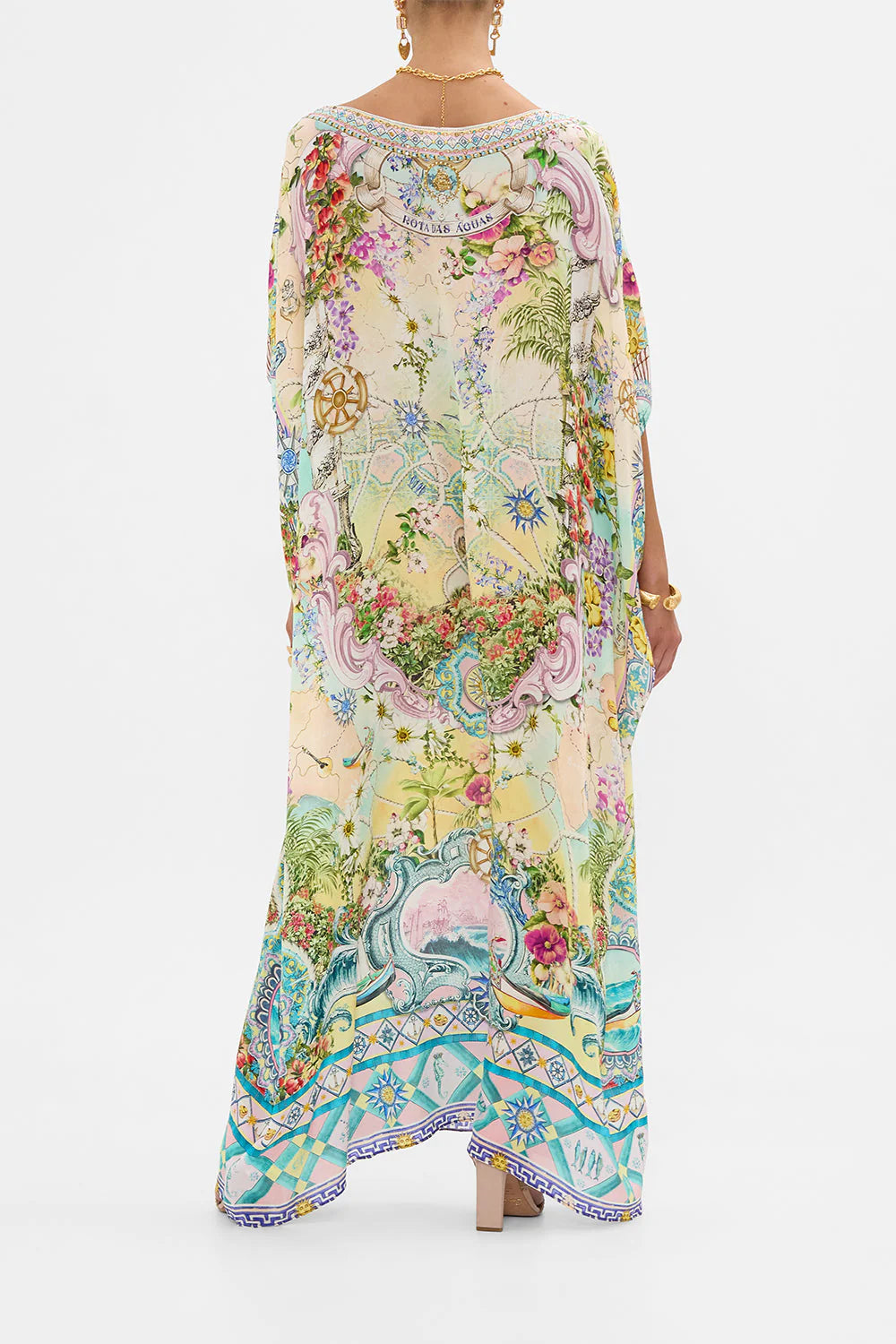 Just Coasting Round Neck Kaftan