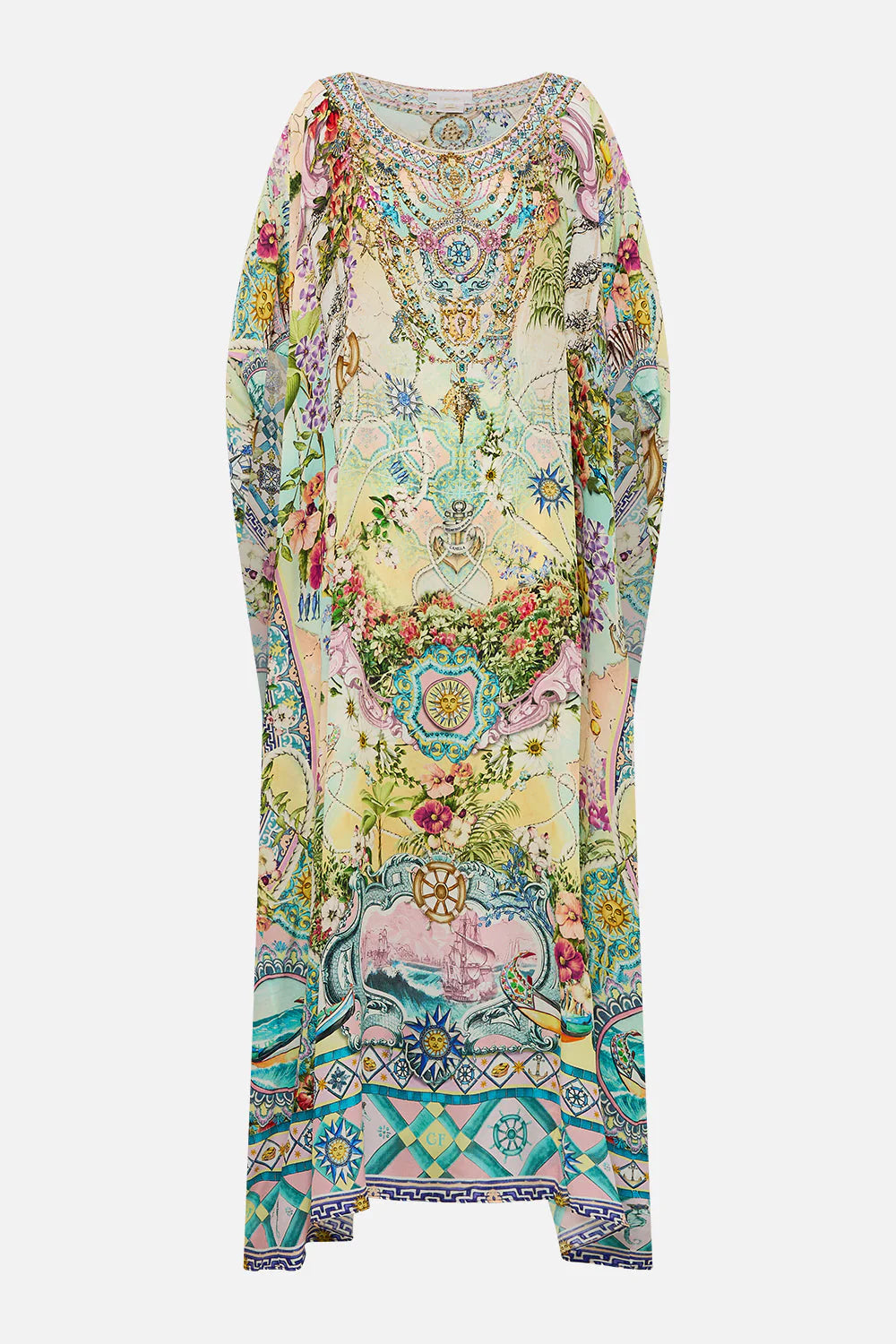 Just Coasting Round Neck Kaftan