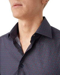 Micro Paisley Signature Twill