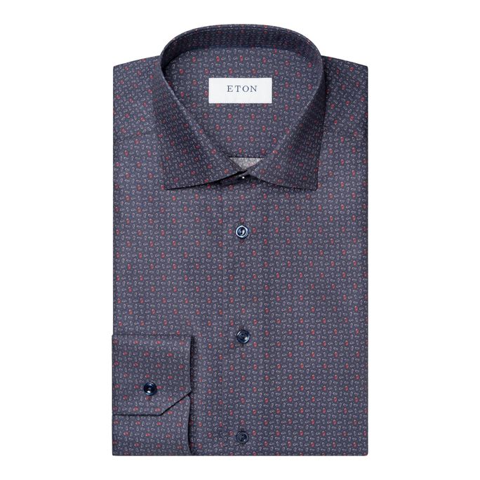 Micro Paisley Signature Twill