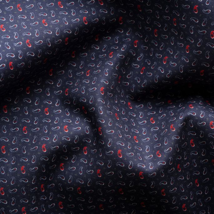 Micro Paisley Signature Twill