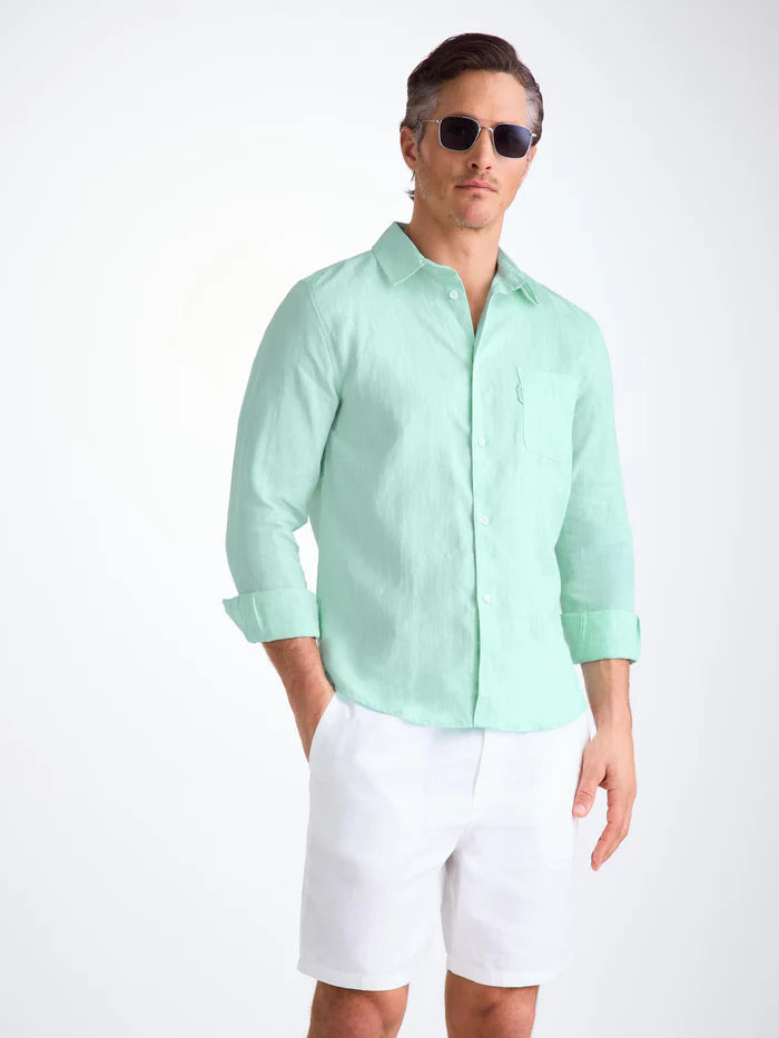 Monaco LS Linen Shirt