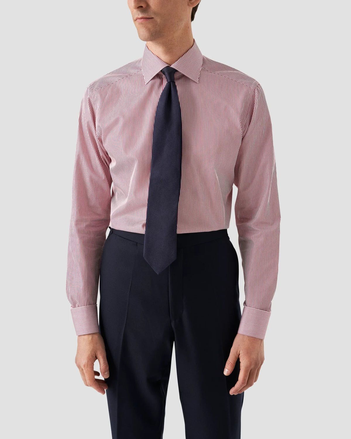 Striped Elevated Twill Shirt