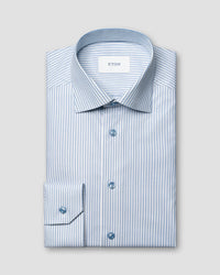 Slim Striped Tencel Shirt