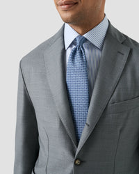 Slim Striped Tencel Shirt