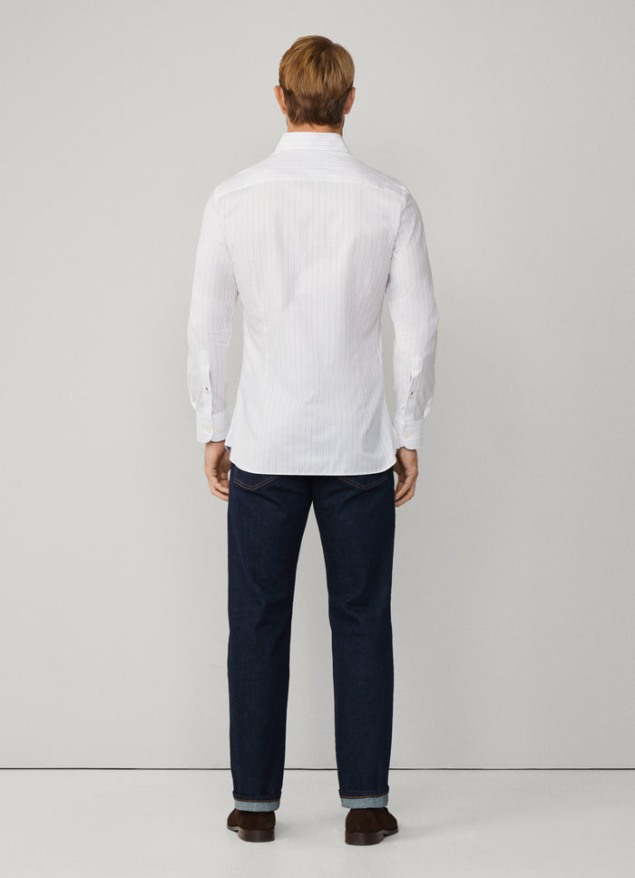 Tailored Herringbone Stripe