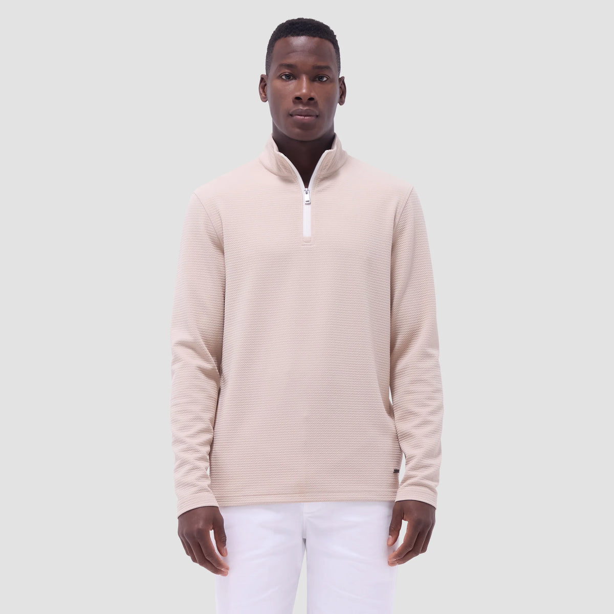 Textured Performance Quarter-Zip