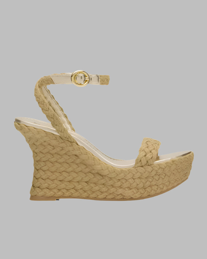 Brada Metallic Espadrilles