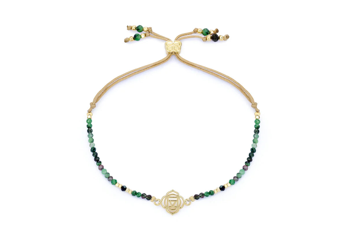 Chakra Gold Bracelet