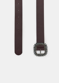 Gigi Smooth Leather Belt