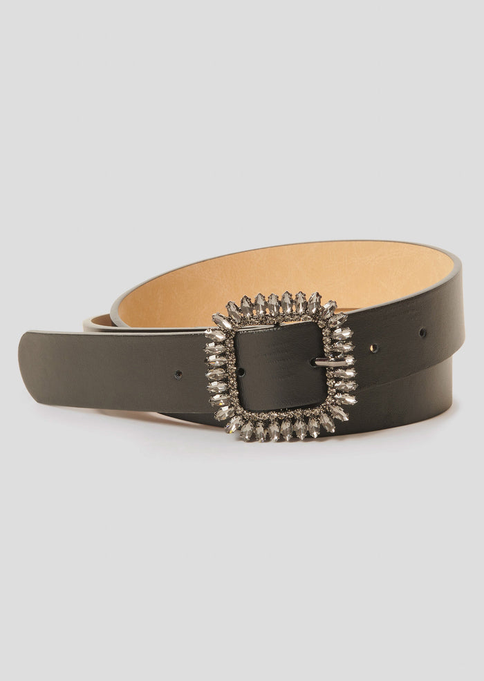 Gigi Smooth Leather Belt