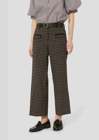 Penelope Black Plaid Pants