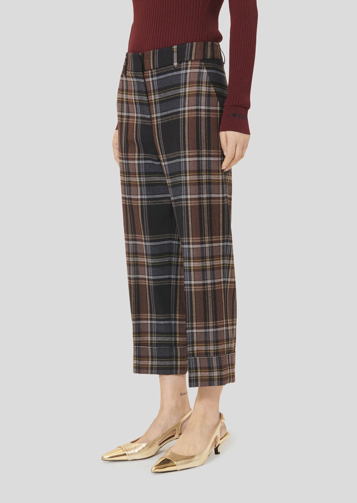 Piper Midnight blue Tartan Pants