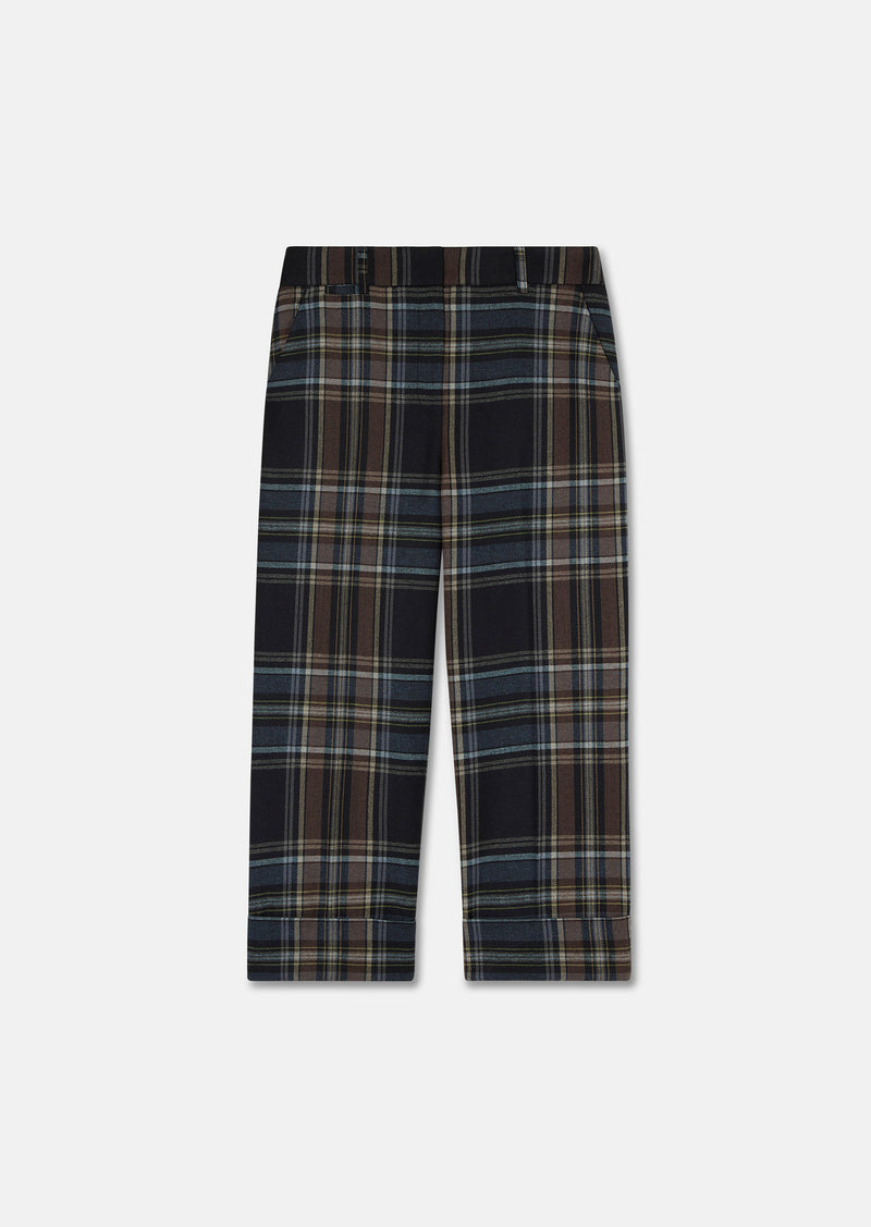 Piper Midnight blue Tartan Pants