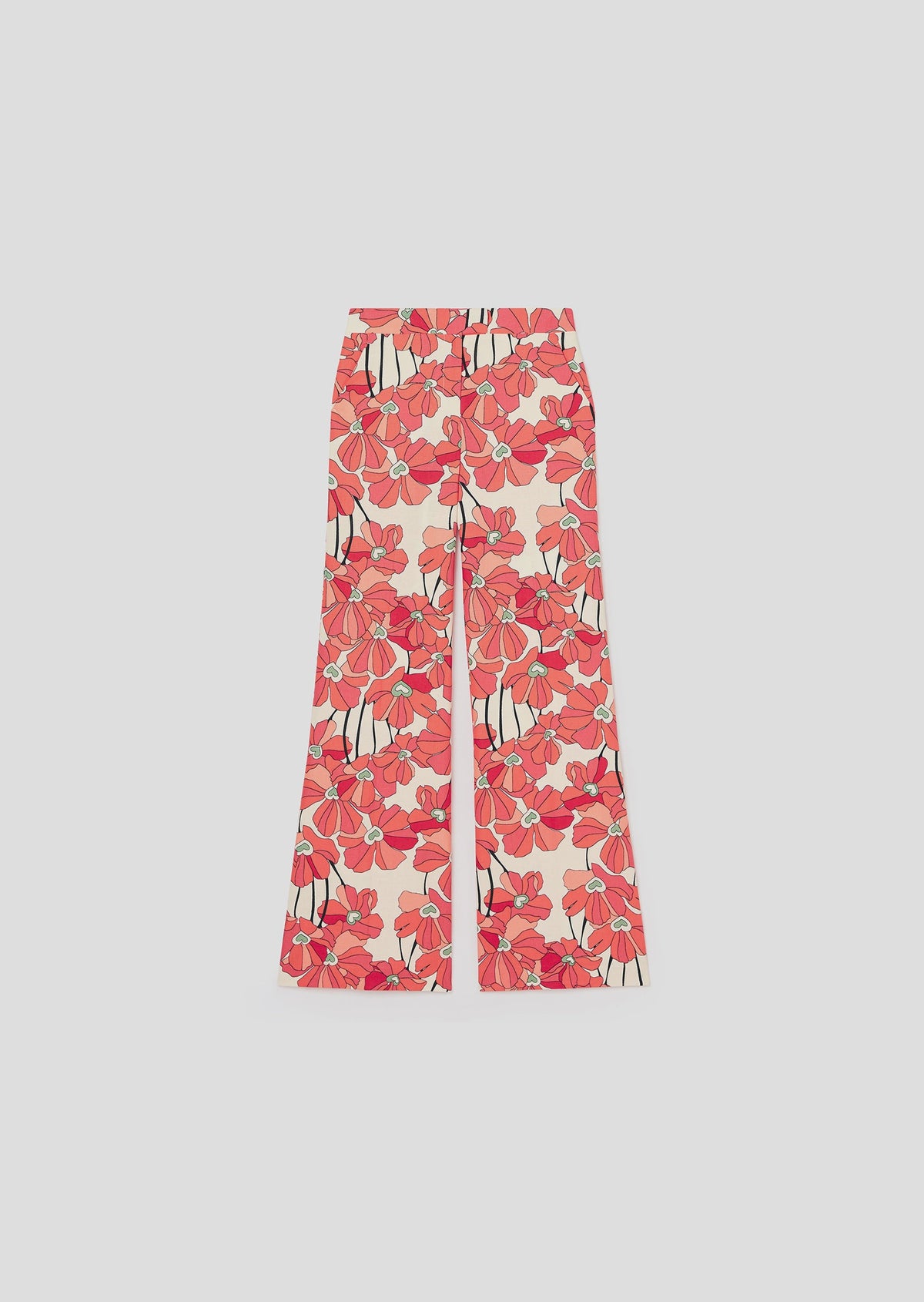Primavera Cotton Floral Print Pants