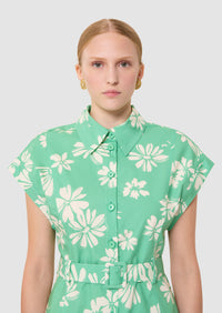 Rajah Floral Print Dress