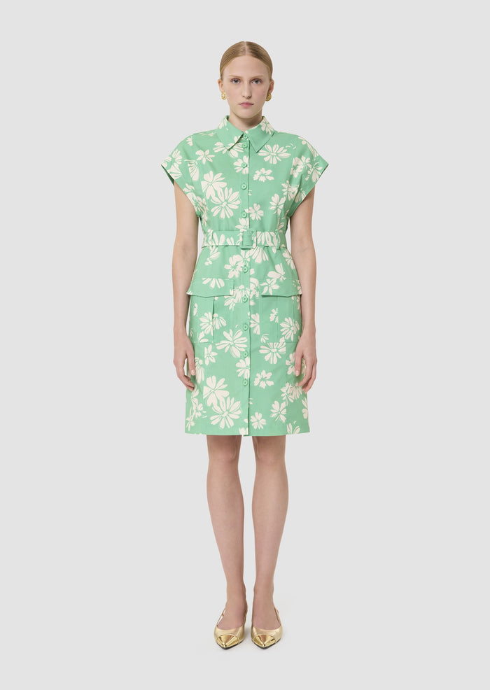 Rajah Floral Print Dress