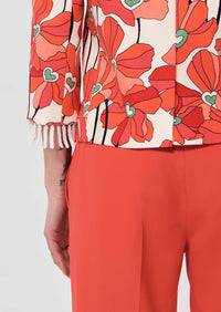 Valensole  Floral Prints Cotton Jacket
