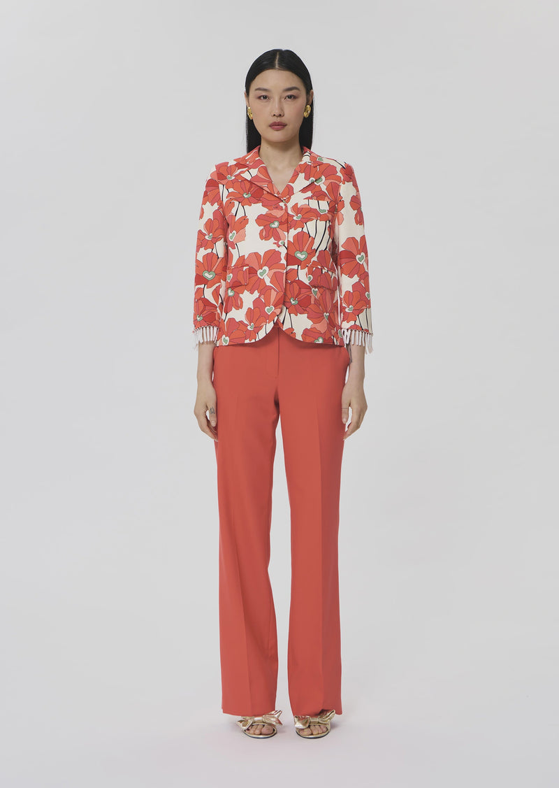 Valensole  Floral Prints Cotton Jacket