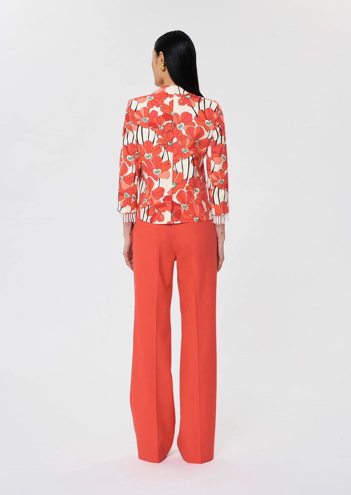 Valensole  Floral Prints Cotton Jacket