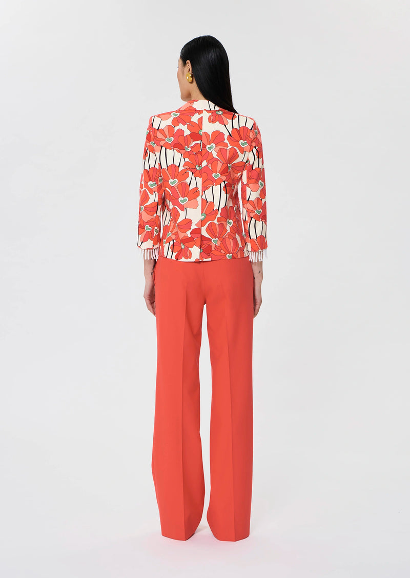 Valensole  Floral Prints Cotton Jacket