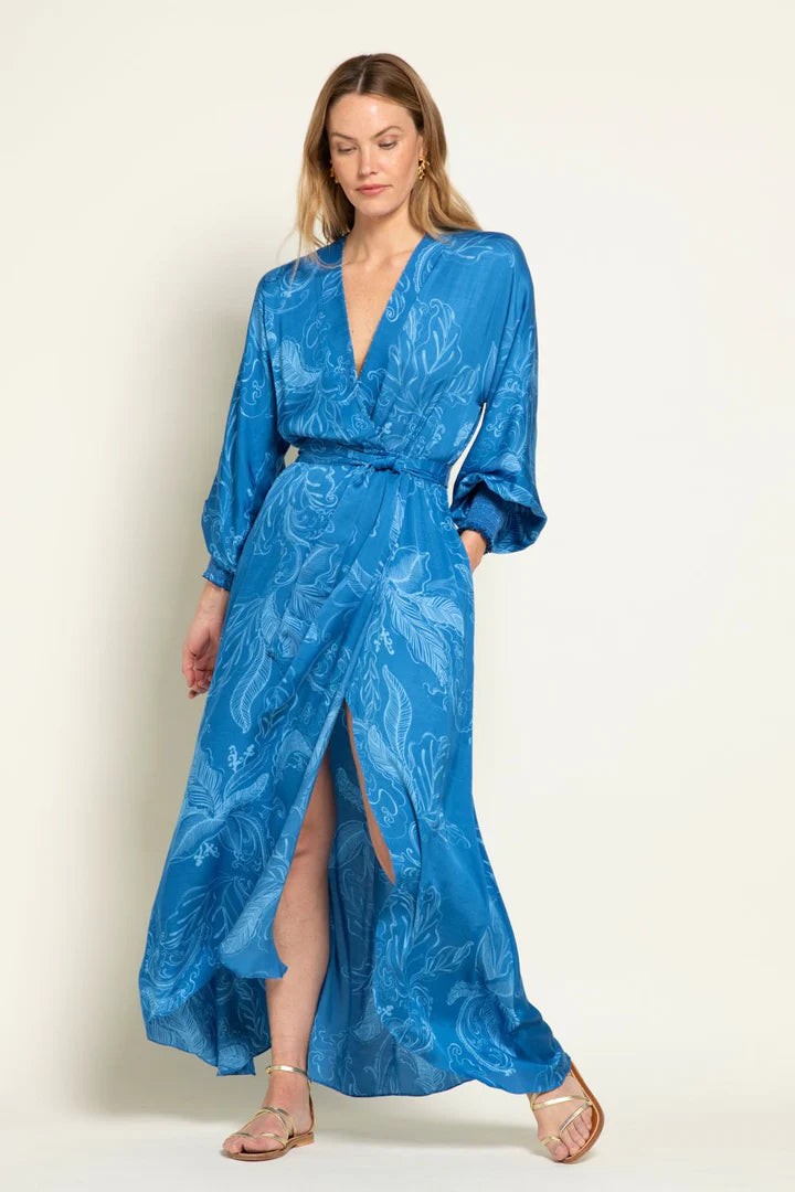 Long Dress Kristen Blue Reef