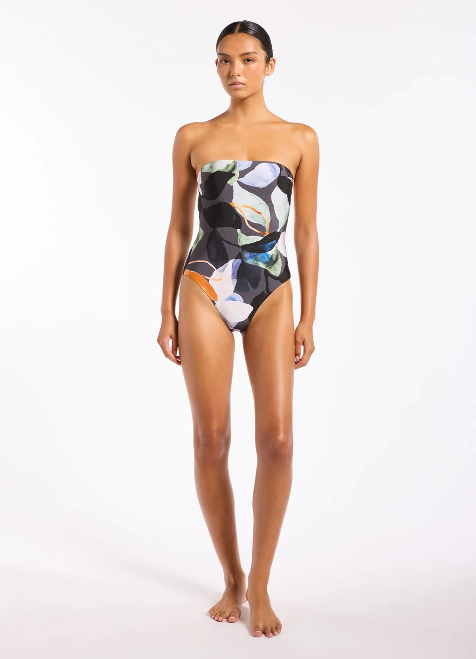 Flourish Bandeau One Piece