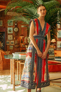 April Printed Dress