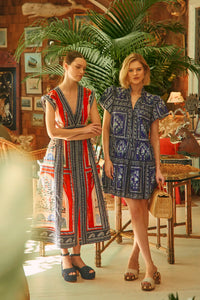 April Printed Dress