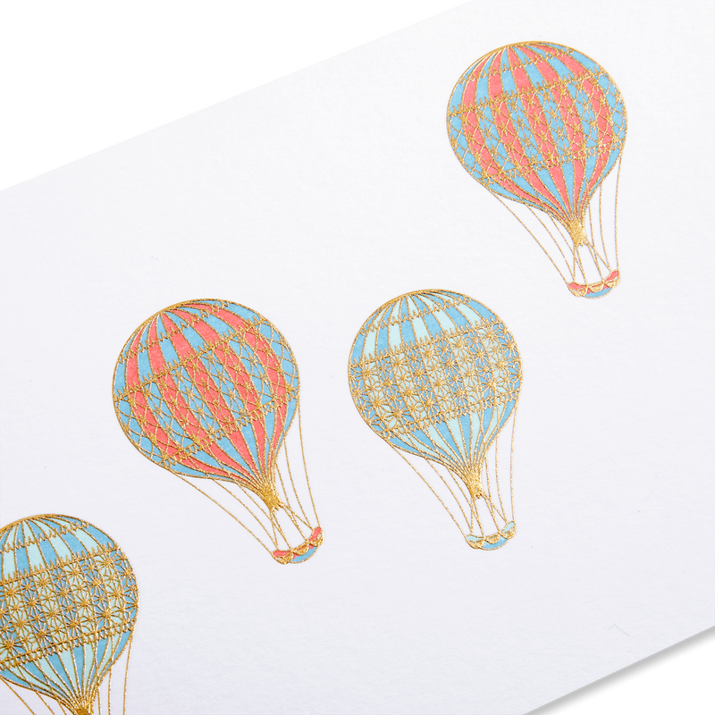 Hot Air Balloons Card