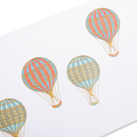 Hot Air Balloons Card