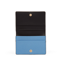 Folded Card Case with Snap Closure