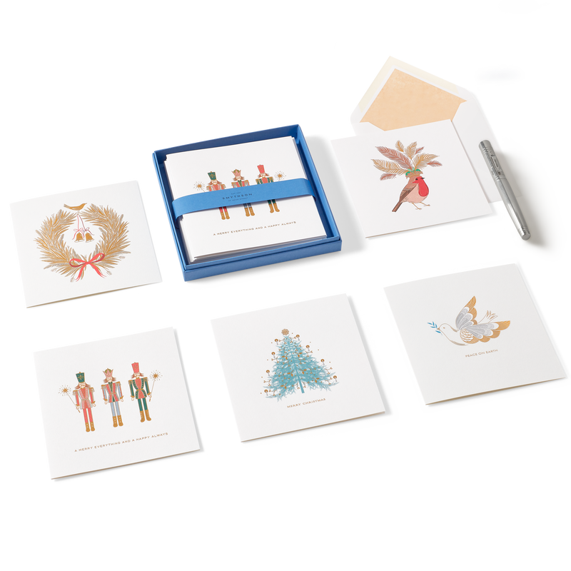 Assorted Festive Greeting Card Set