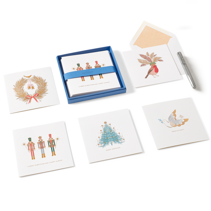 Assorted Festive Greeting Card Set