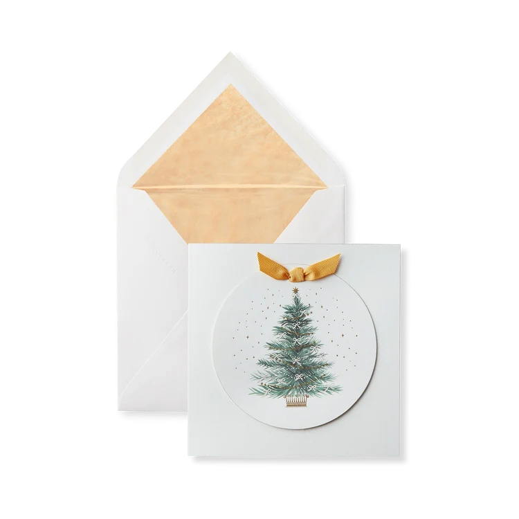 Christmas Ribbon Tree Card