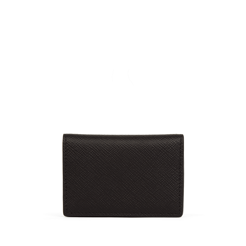 Folded Card Case with Snap Closure