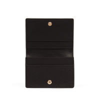 Folded Card Case with Snap Closure
