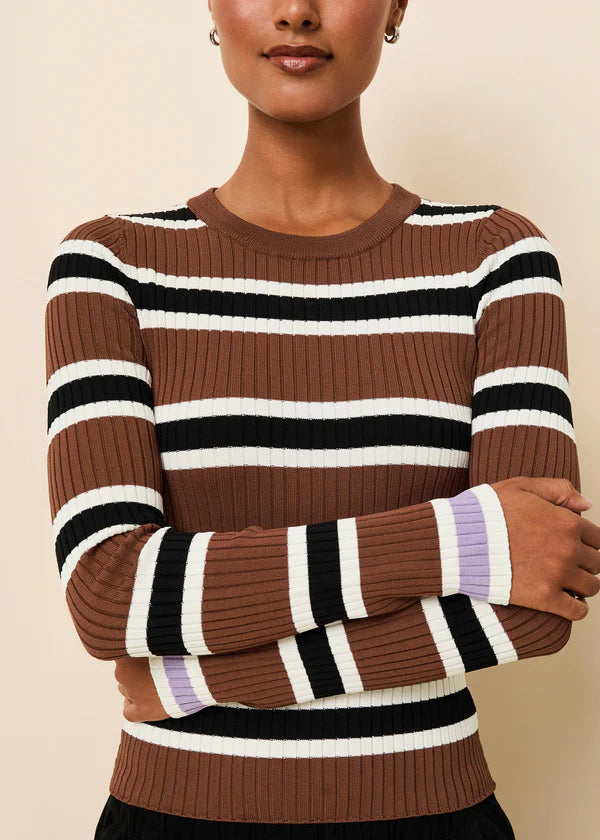 Dora Ribbed Knit Top
