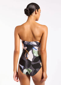 Flourish Bandeau One Piece