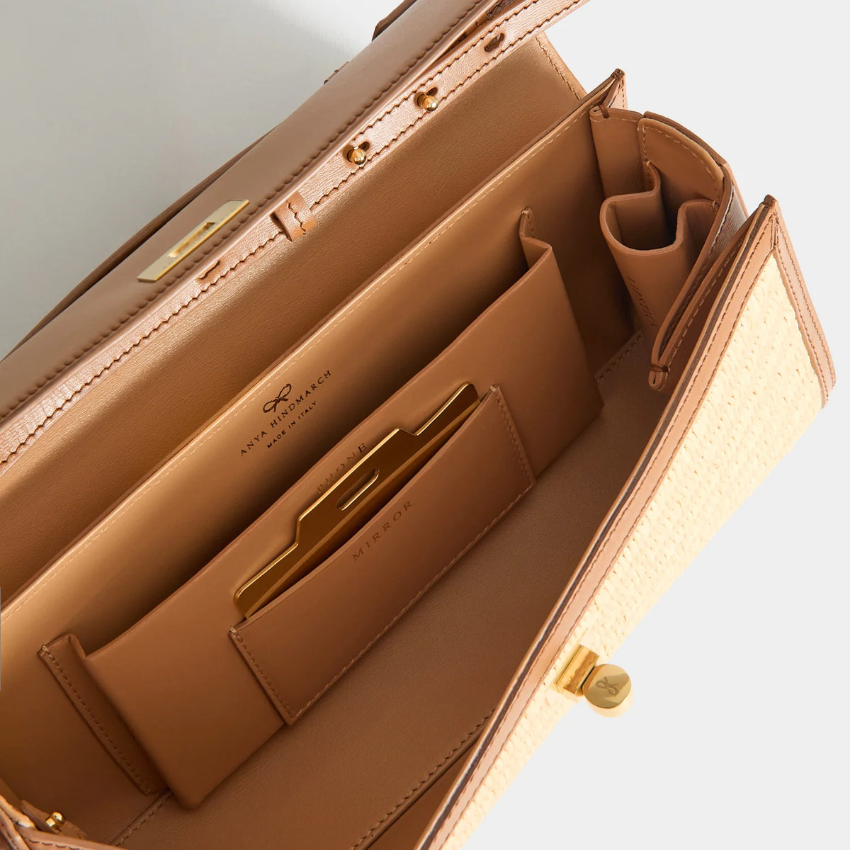 Mortimer Raffia Clutch