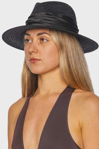 Courtney Vented Hemp Packable Fedora