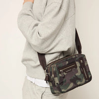 Triple Zip Cross-body
